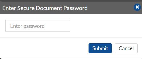 recipient must provide the same password as set by you in order to open the ePak