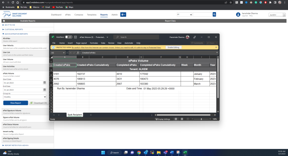 Download-CSV-file-to-view-the-report-data-open-to-view-the-same