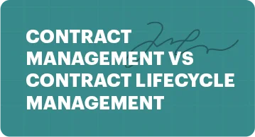 Contract mgmt vs clm