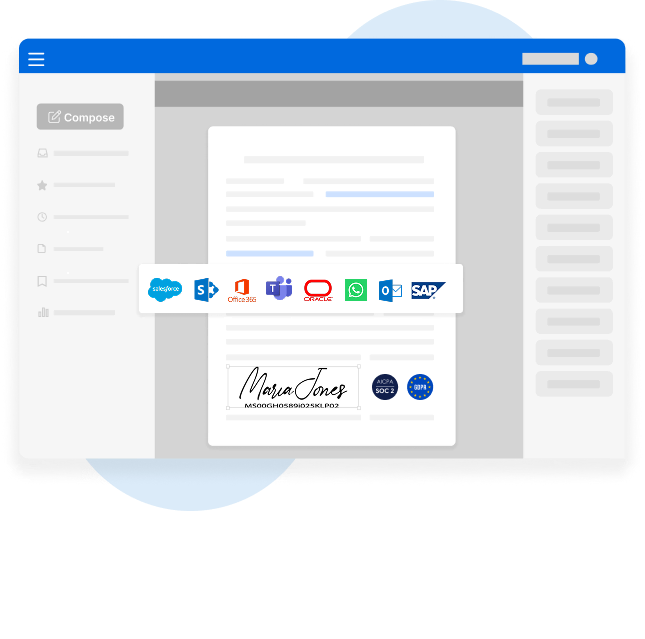 Built-In eSignature Integration