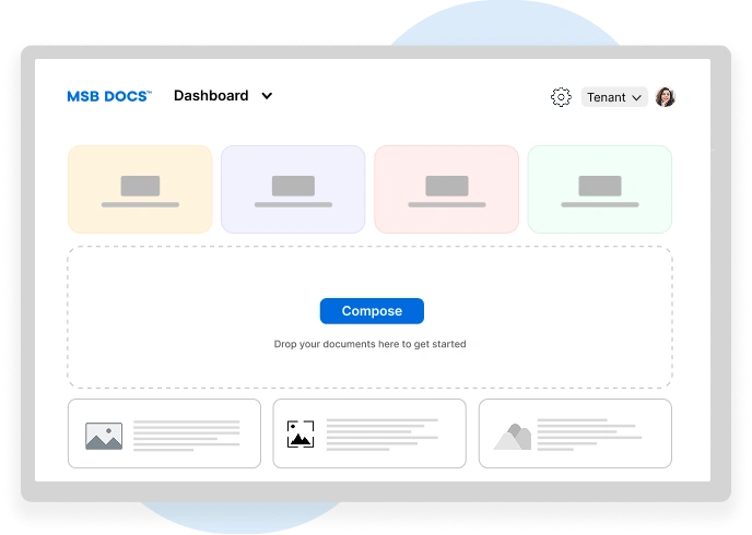 Easy Dashboard to Manage Documents