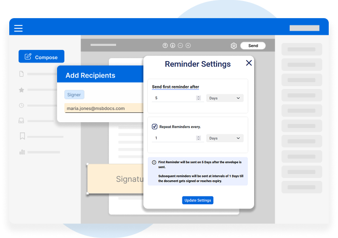 Easily Collect eSignatures from Insurance Clients