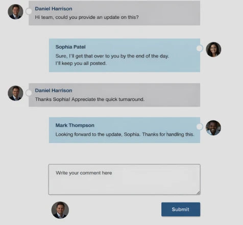 Add any extra information in the comments box - MSB DOCS